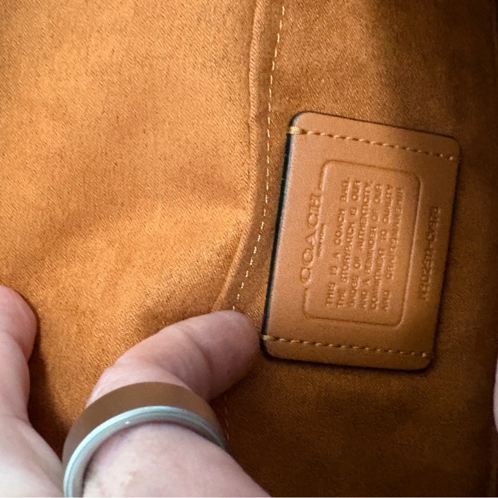 Coach Black Leather Crossbody Bag - Picture 3 of 3